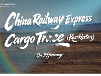 Coordenadas de eficiencia en la ruta de carga del China Railway Express hasta Kazajistán
